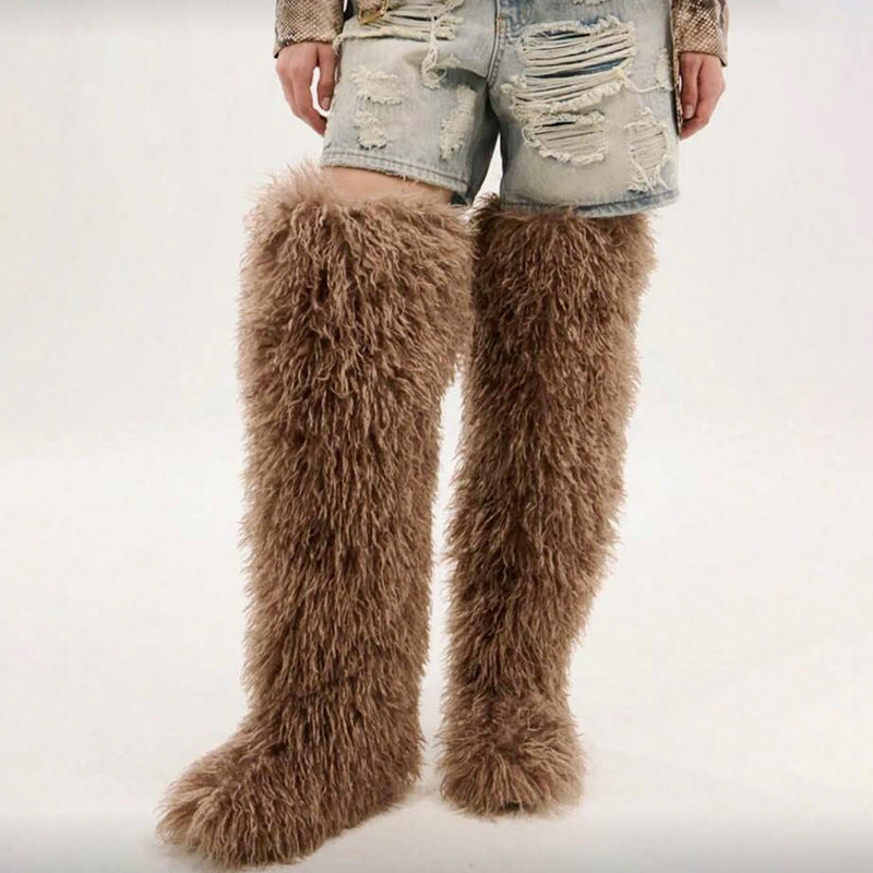 72cm Thigh-high Boots For Fall And Winter