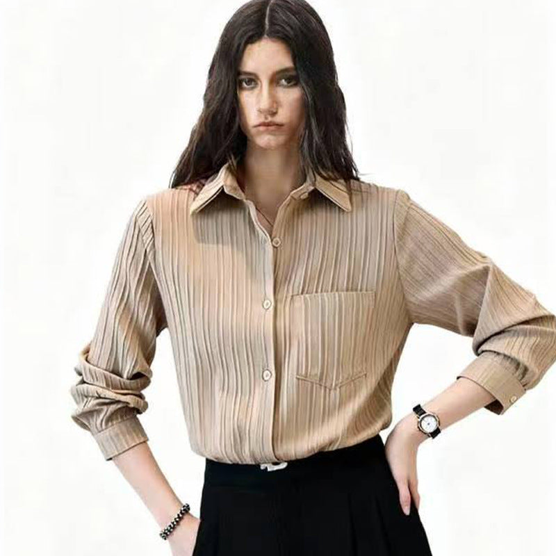 Loose Figure-flattering Design With A Stylish Outerwear Feel