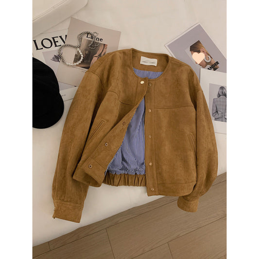 Fashion Petite Jacket Top Autumn New High-end Versatile