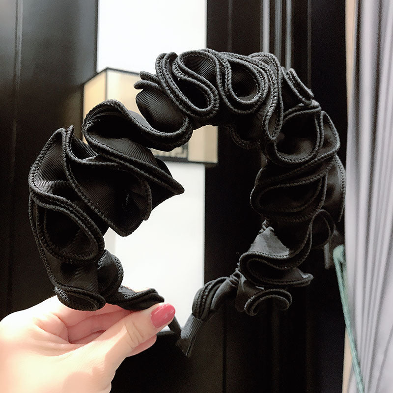 Women's Candy Color Fabric Pressed Hair Band