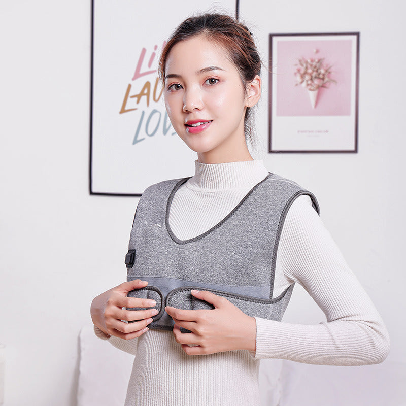Electric Heating Shawl Cervical Spine Waistcoat Back