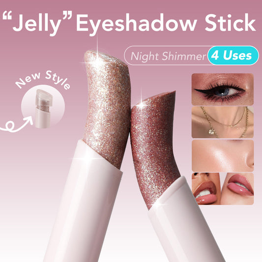 Jelly Eye Shadow Stick Starlight Pearlescent Thin And Glittering