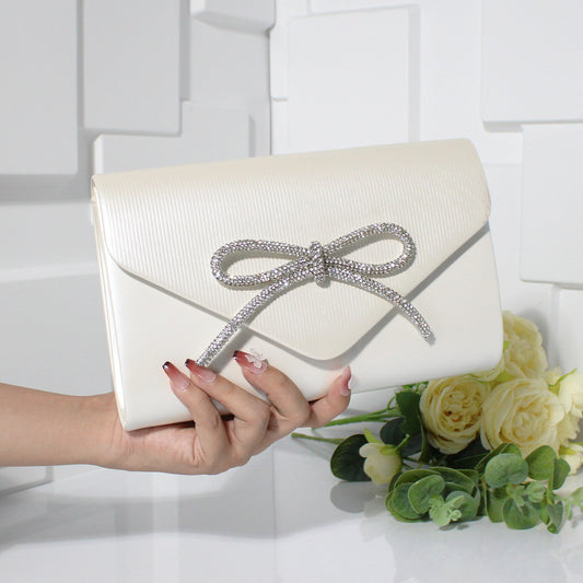 Women's Chain Clutch Evening Wear Underarm Bag