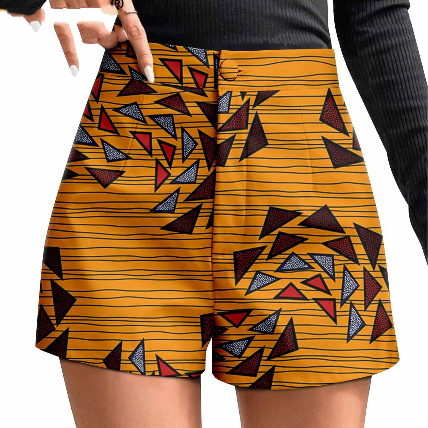 Duplex Printing Batik Shorts
