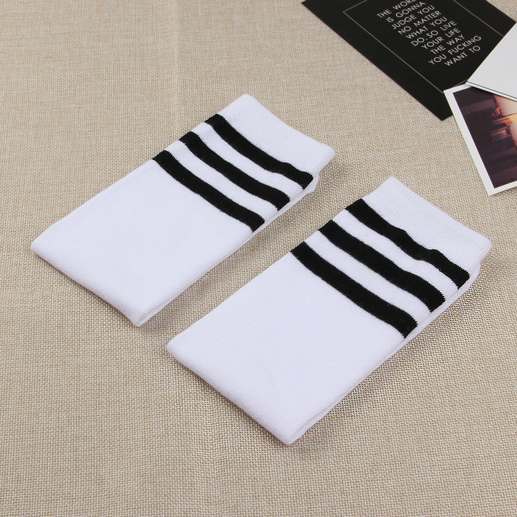 Student Stripe Tube Socks Children's Pure Cotton