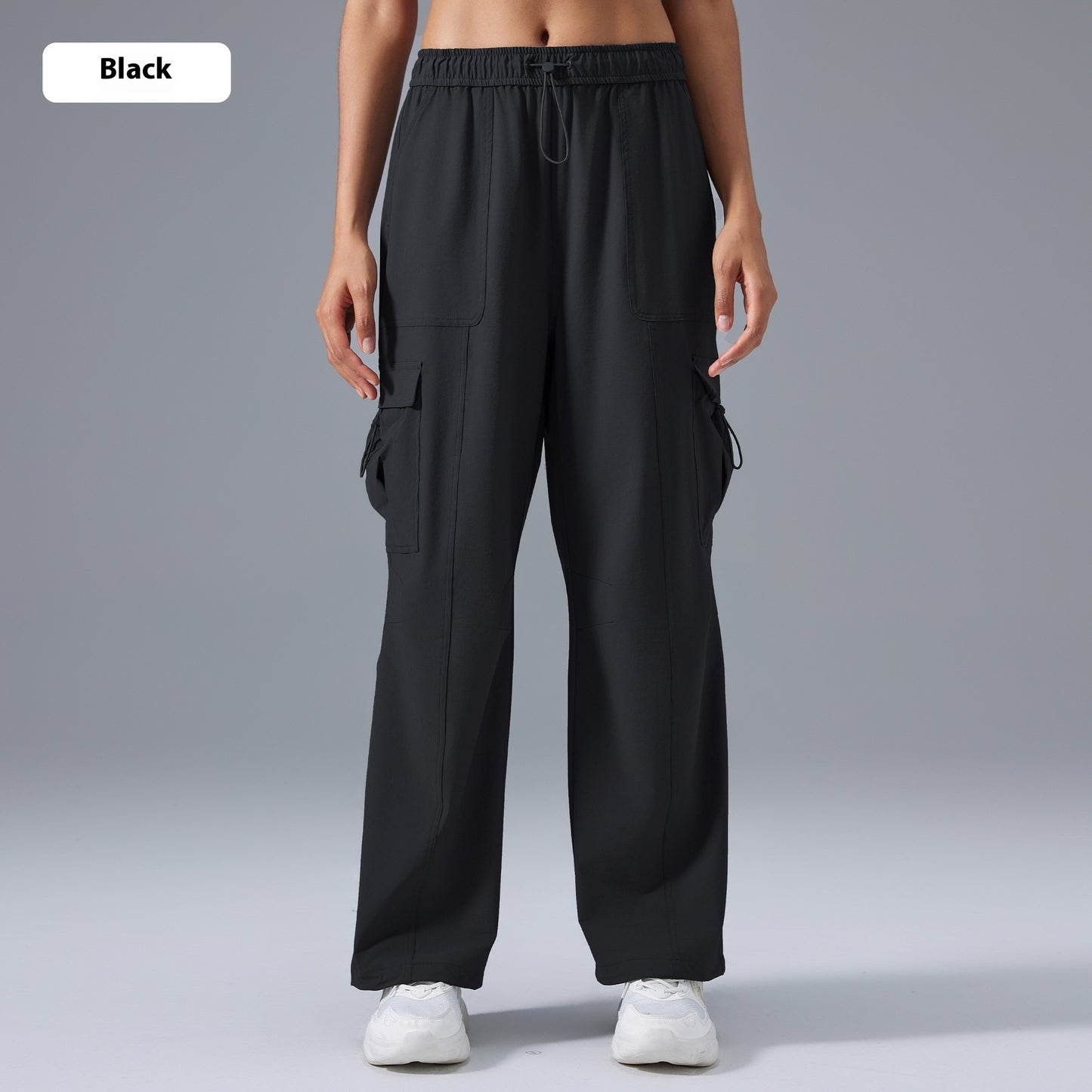 Loose Tappered Wide Leg Sports Fitness Casual Trousers