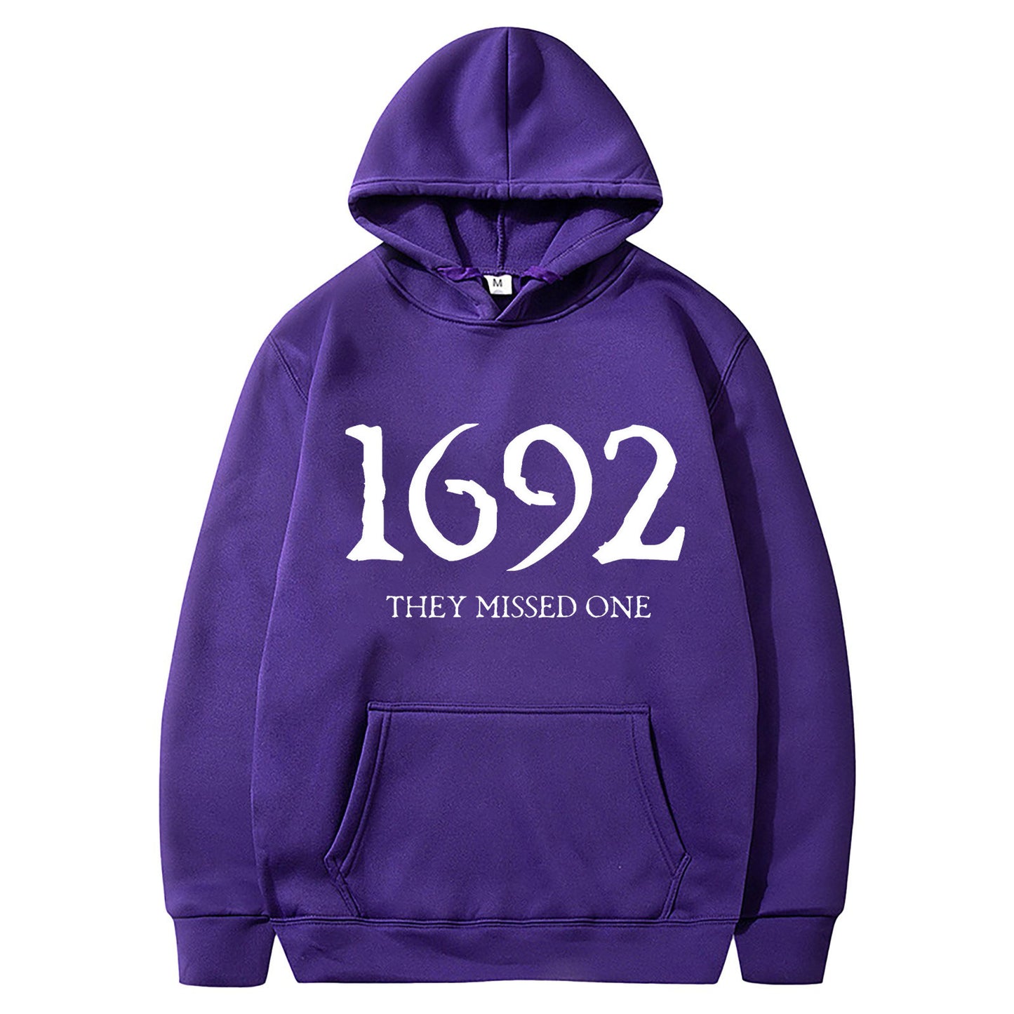 Women's Missing A Hooded Printed Sweater
