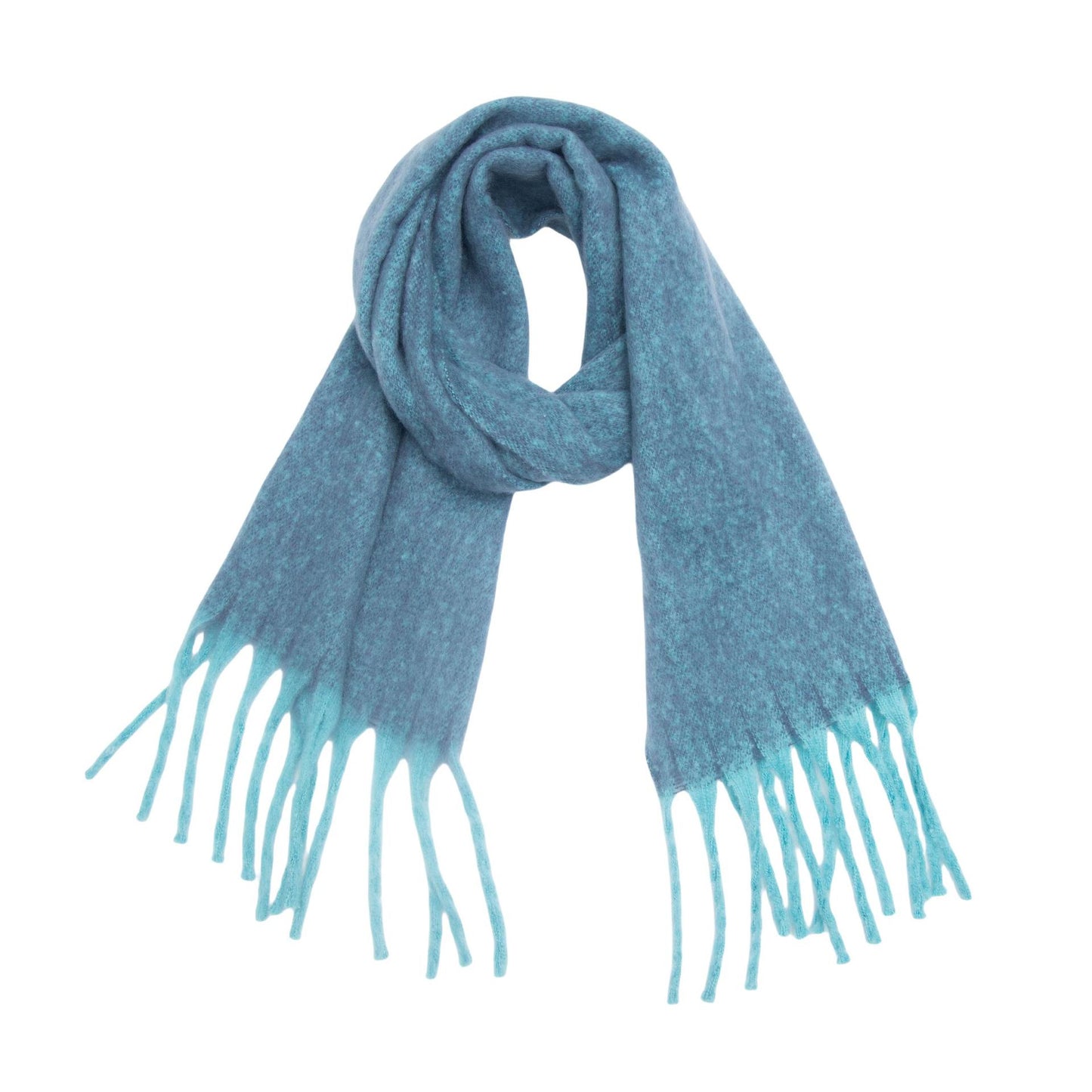 Circle Yarn Thick Tassel Clip Flower Scarf Shawl