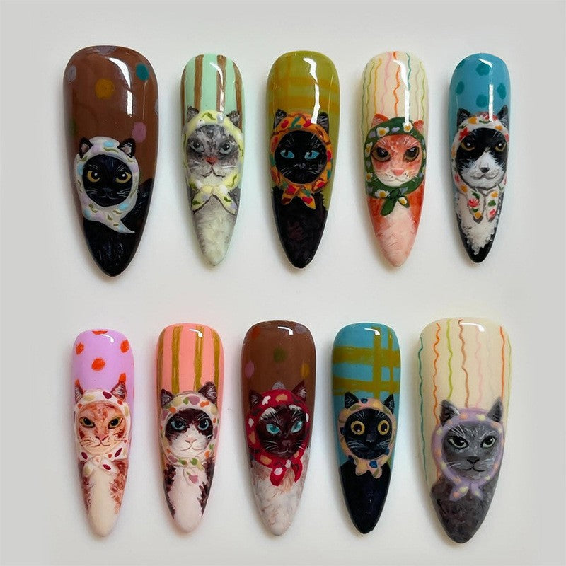 Women's Three-dimensional Flower Butterfly Love Nail Sticker