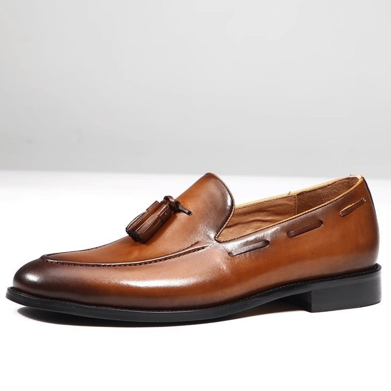 Business Casual Håndlavede Herresko i Ægte Læder