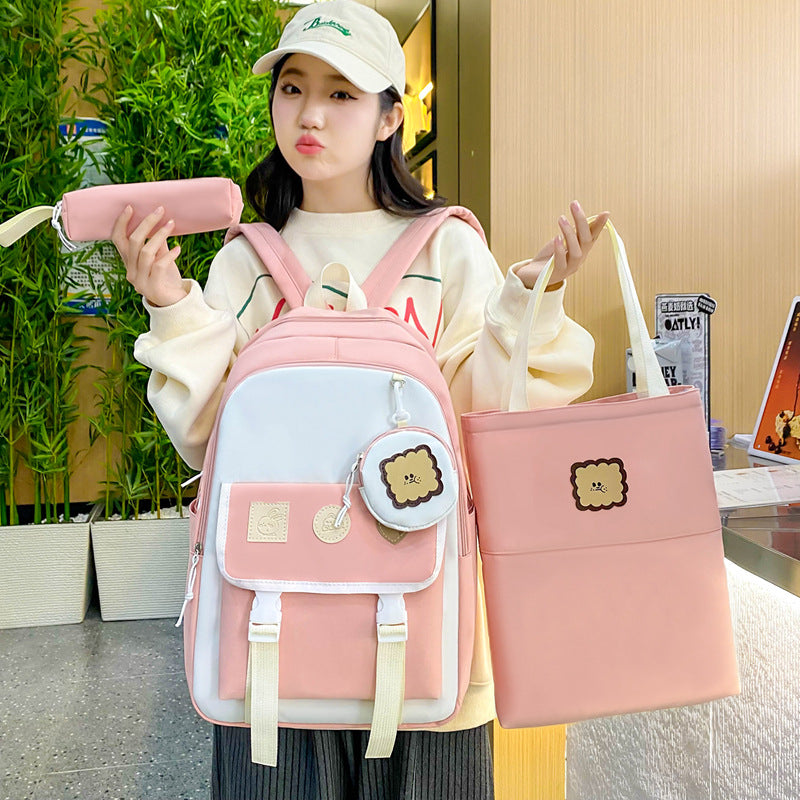 Girls' Large Capacity Student Schoolbag