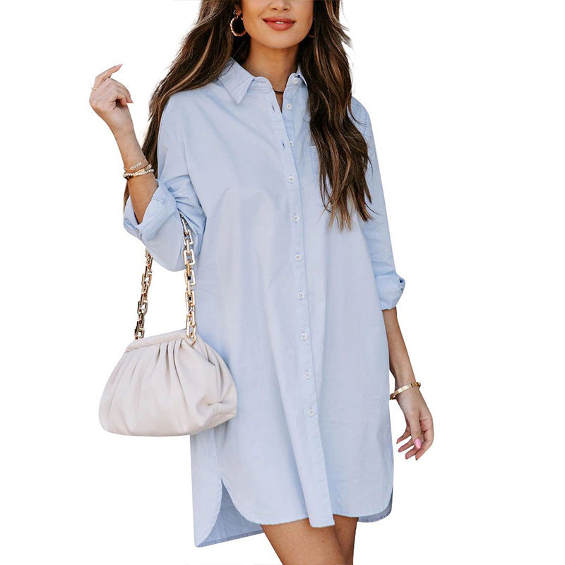 Long Striped Casual Elegant Long Sleeve Blouse
