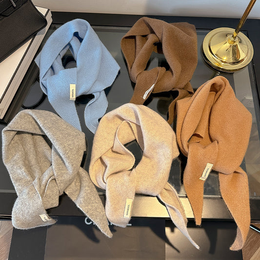 Women's Headscarf Shawl With High-end Casual Warmth And Versatility