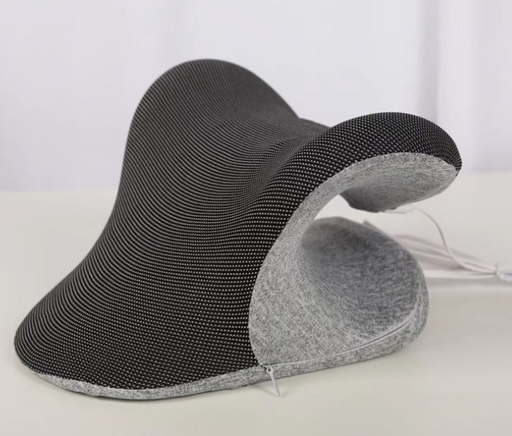 Heated Cervical Pu Massage Traction Pillow