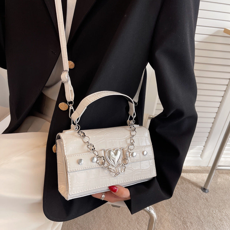 Women's Chain One Shoulder Cross-body Small Square Bag