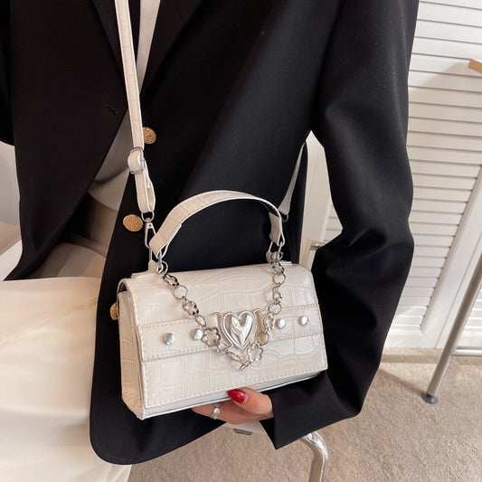 Women's Chain One Shoulder Cross-body Small Square Bag