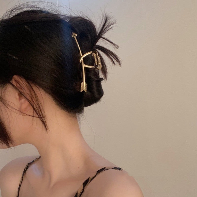 The New One Arrow Through The Heart Metal Gripping Headgear