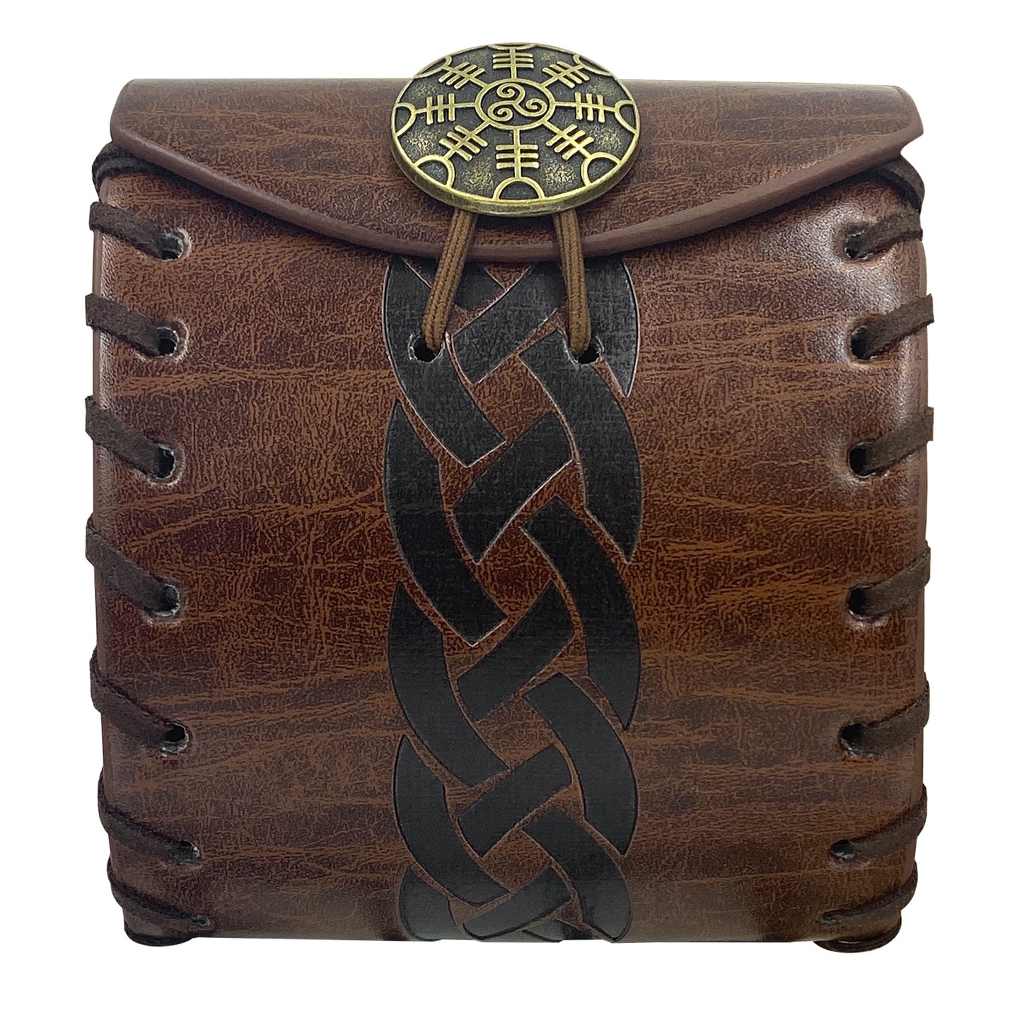Middelalderlig Lille Firkantet Taske Nordisk Vikinge-Stil Retro COSPLAY Rekvisitter