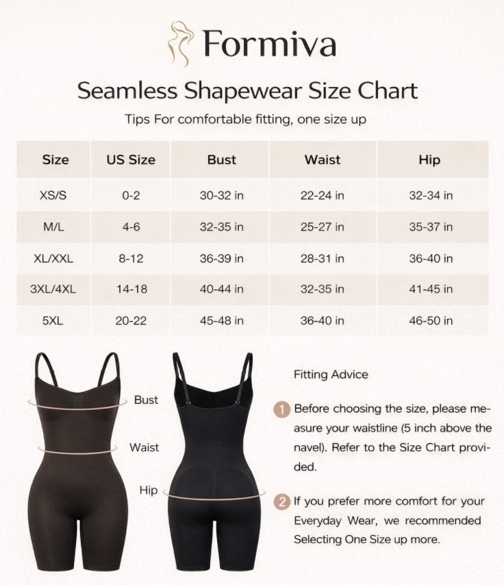 Women's Shapewear OutdoorFun Full-Body Bodysuit With Tummy Control And Butt Lifter Womenswear Underwear 1 Springtok