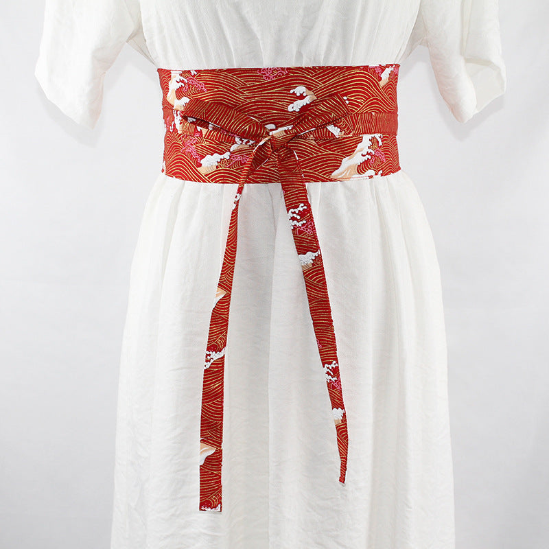 Han Element Literary And Artistic Outer Wear Waistband Ancient Style Hanfu Belt