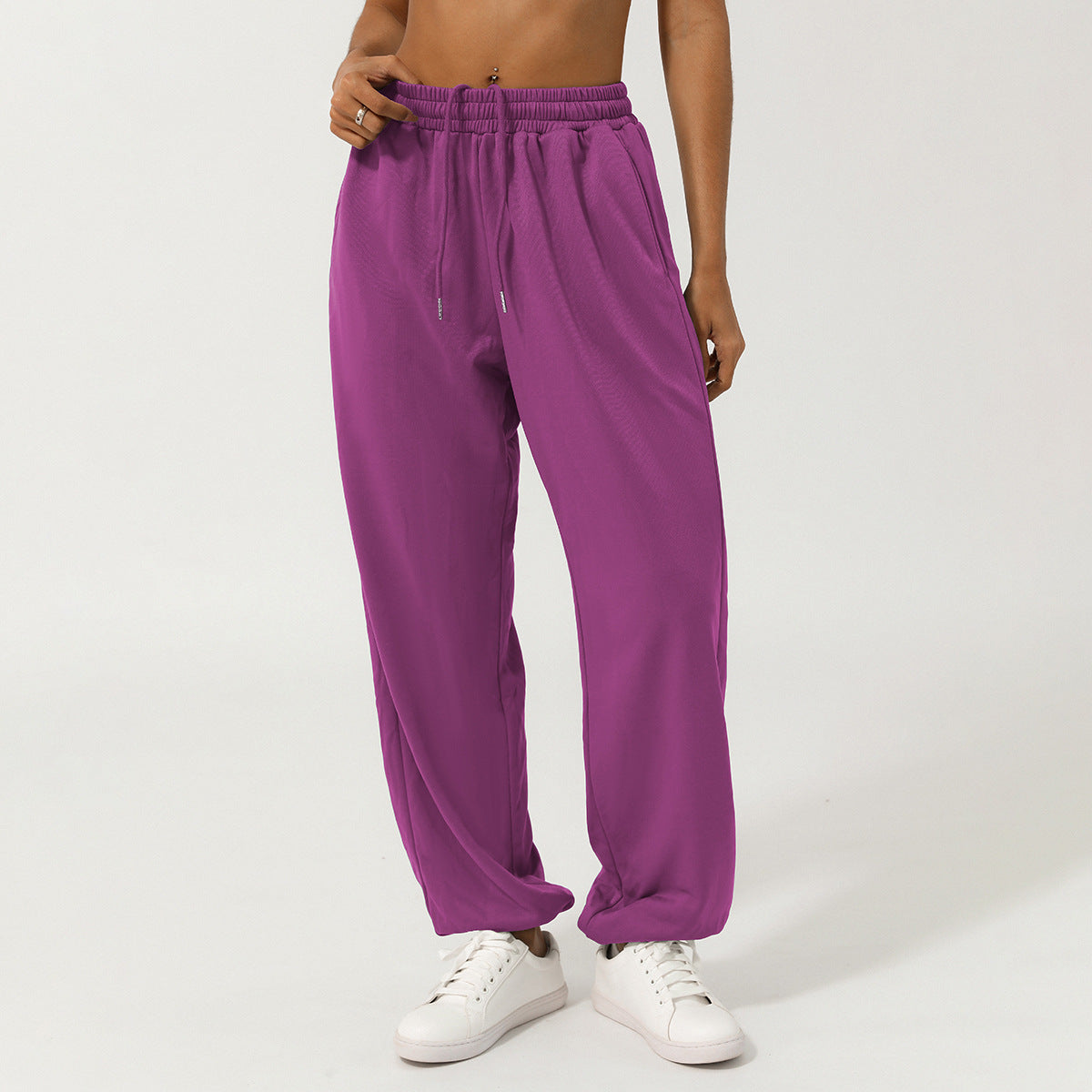 European And American Tappered Track Sweatpants