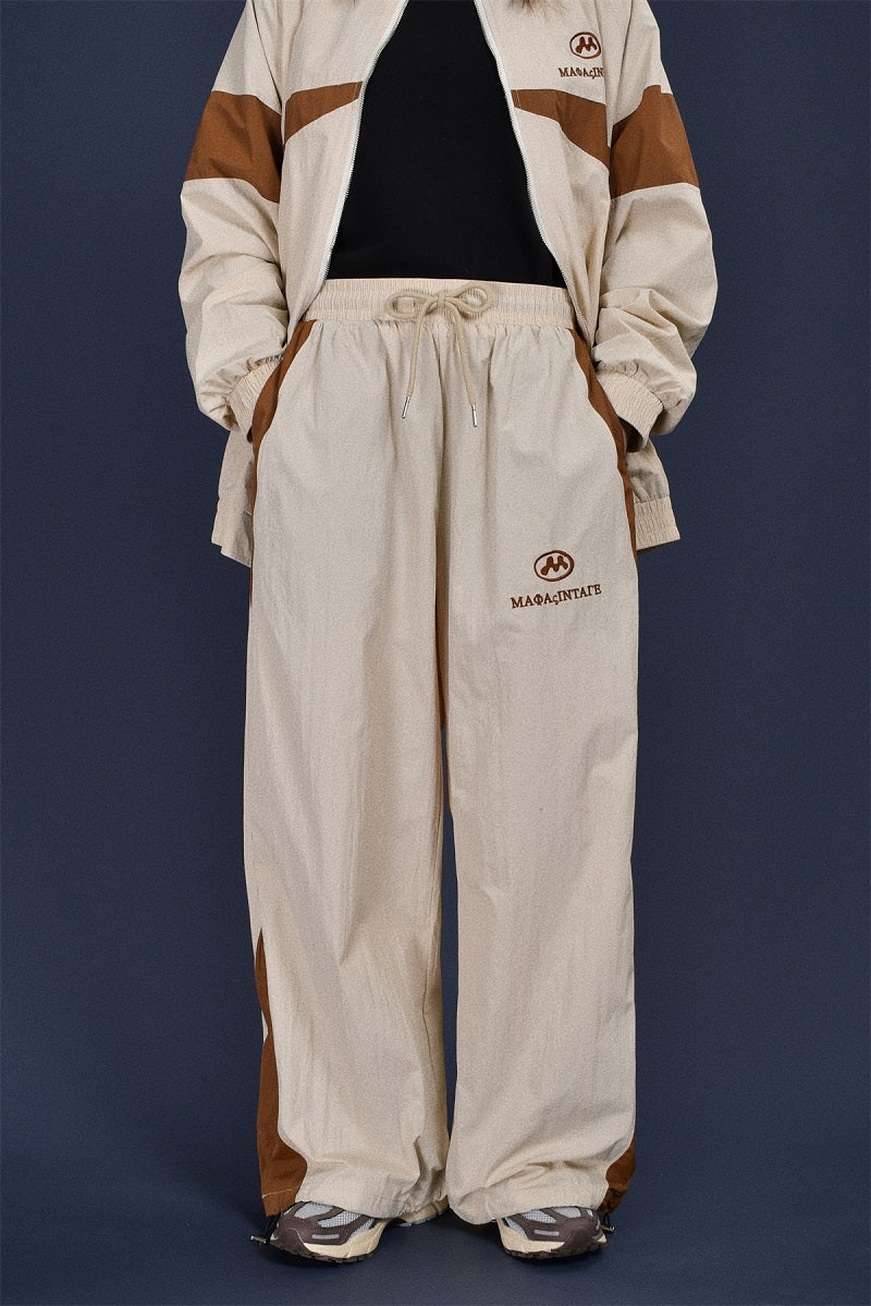 Tide Loose Leisure All-matching Stitching Couple Coat