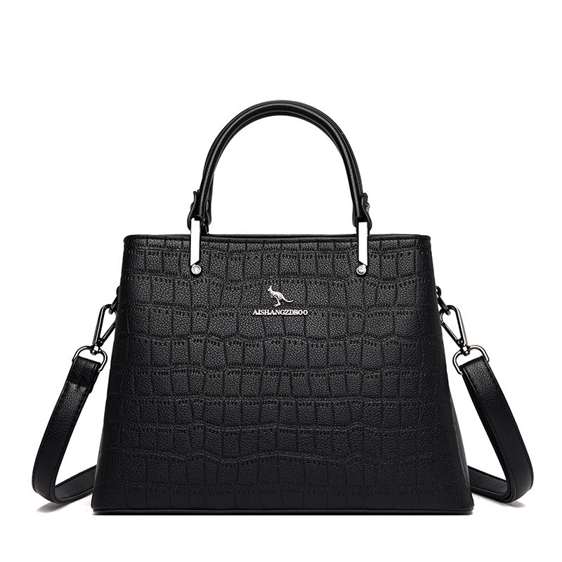 Carrying Crocodile Bag Women's Large Capacity Single Shoulder