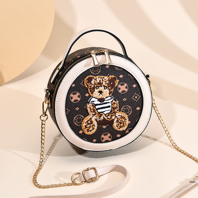 Round Women's Chain Bag Shoulder Messenger