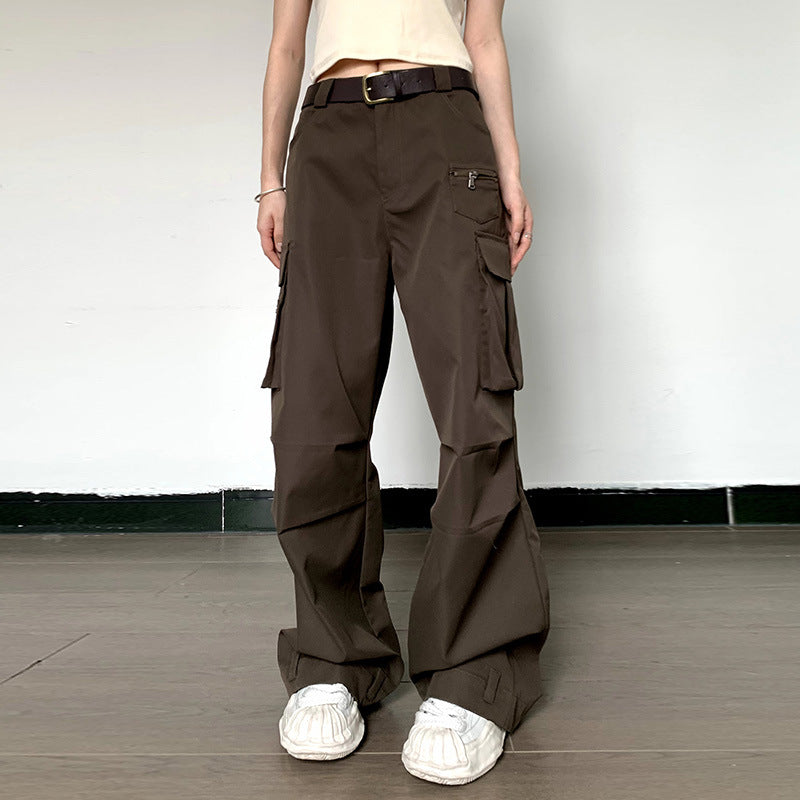 Design The Slim Wide-leg Pants With A Small Sense Of Feeling
