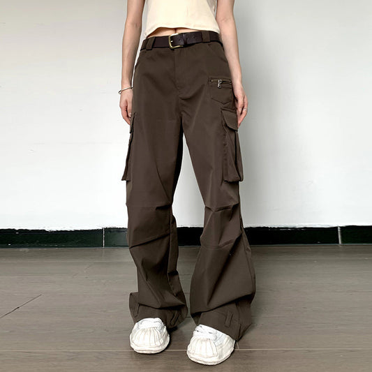 Design The Slim Wide-leg Pants With A Small Sense Of Feeling