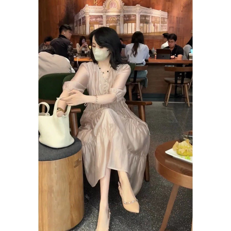 Slim And Elegant Design Long Dress