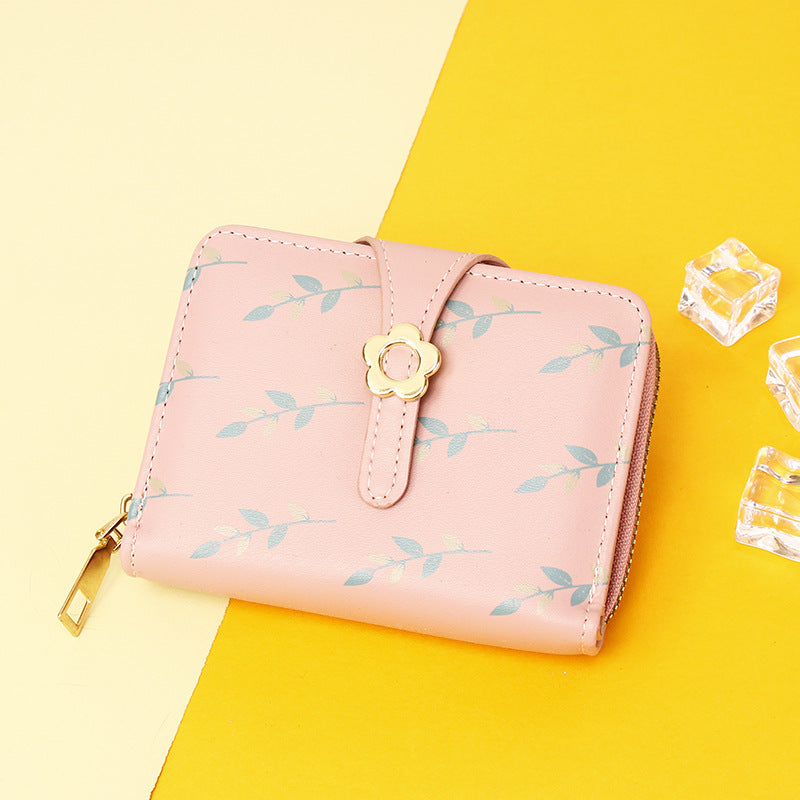 Clip Fastener Student Zipper Female Zero Wallet