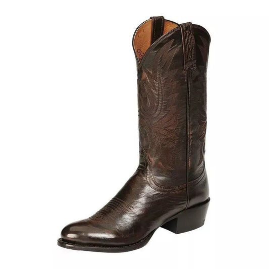 Women's Flat Low Heel High Top Knight Boots