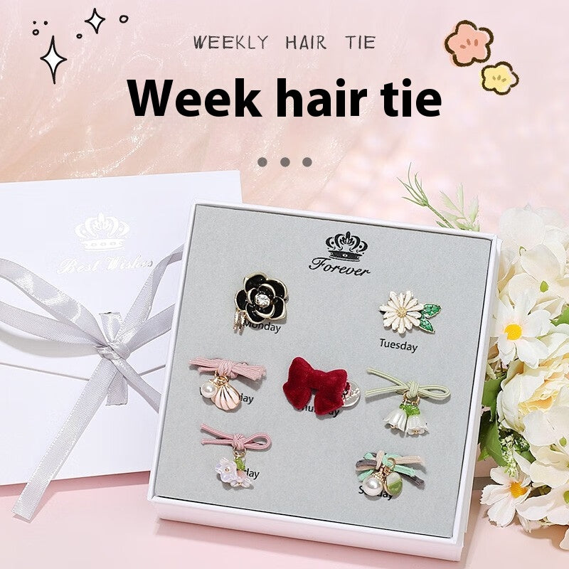 Elastic And Durable Rubber Band Ponytail Hair String