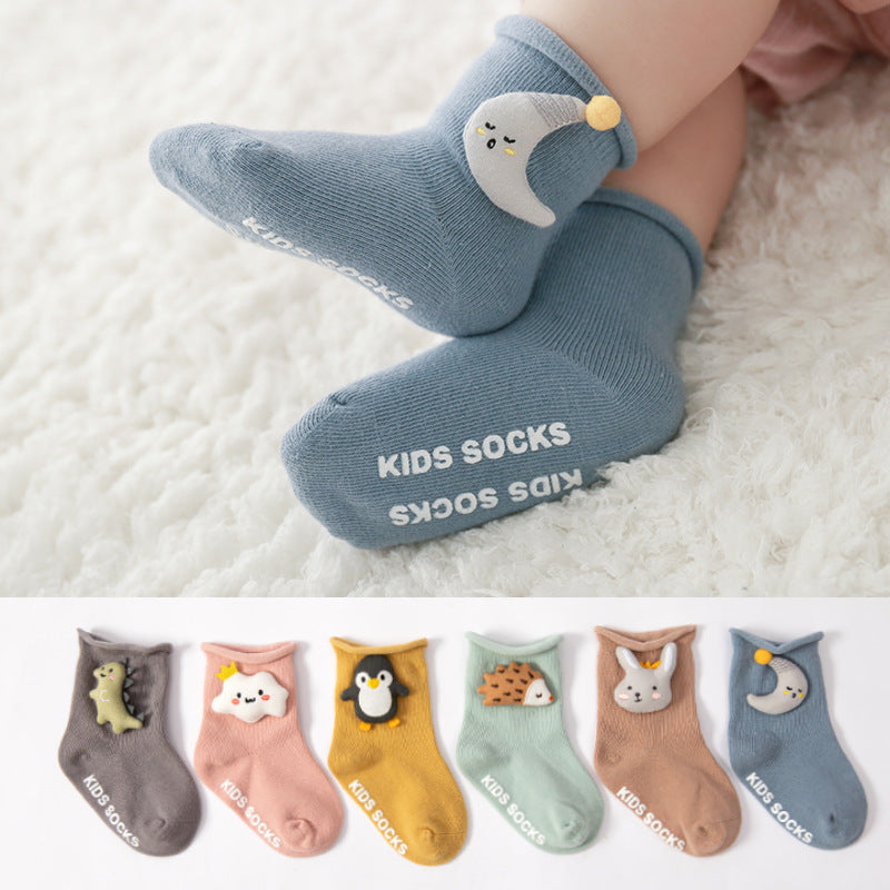 Cartoon Anti-skid Dispensing Floor Socks