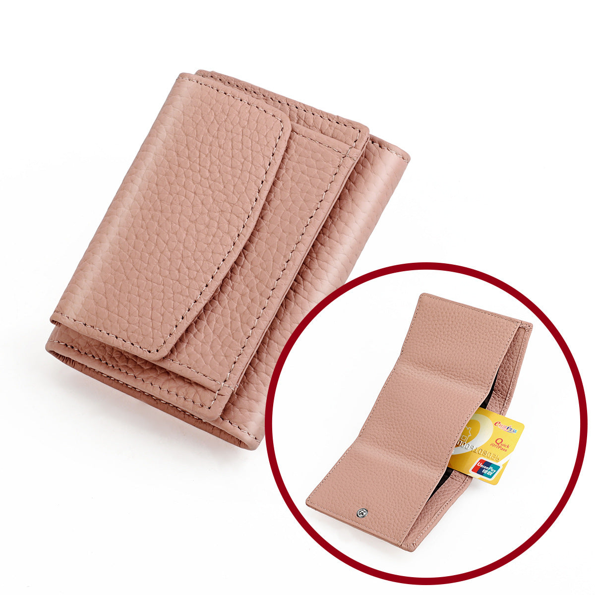 Anti Demagnetization Coin Loose Bag Wallet Short Style Women's Wallet