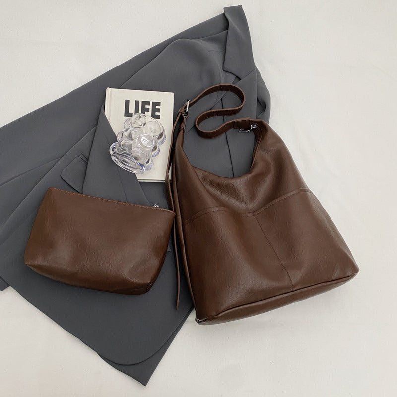 Women's Versatile Fashionable Large-capacity Shoulder Bag