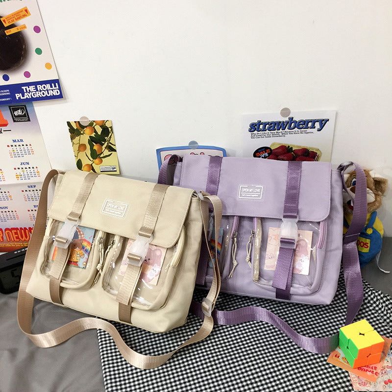 Women's Soft Shoulder Messenger Bag Japanese