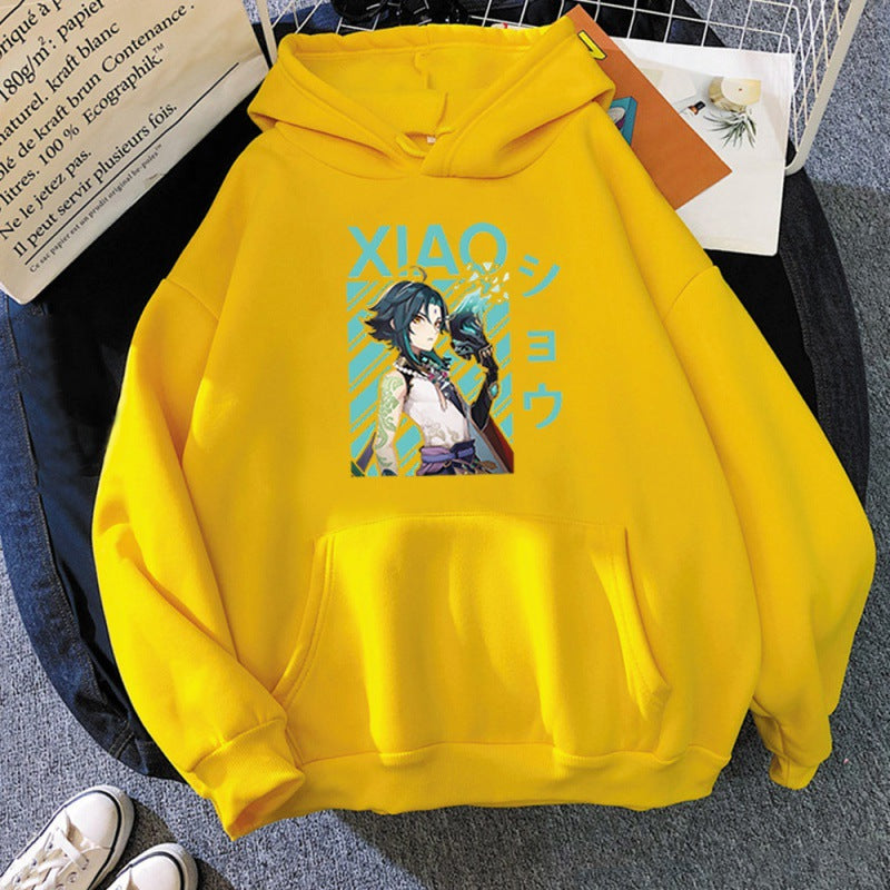 Couple Fleece Hooded Pullover Sweater