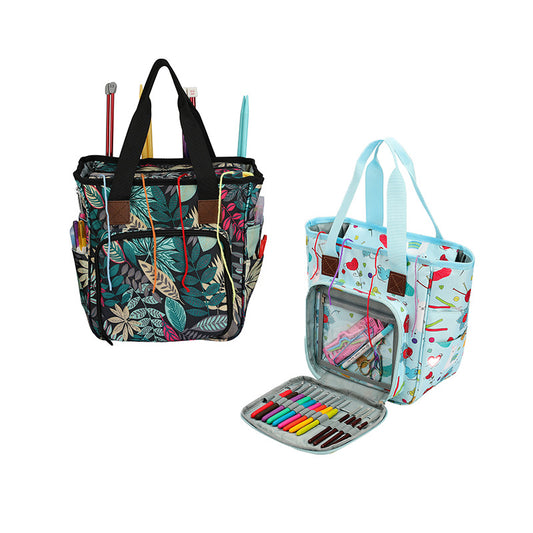 Household Fashion Simple Printing Multifunctional Wool Buggy Bag