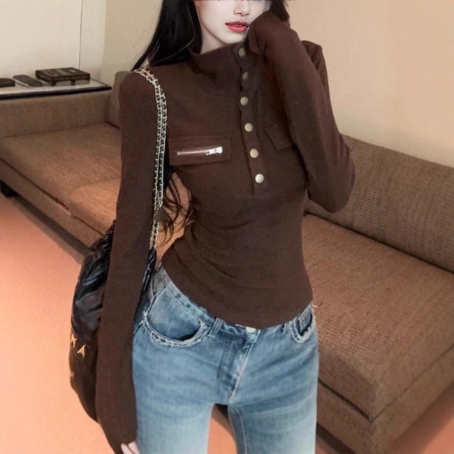 Elegant Versatile Figure-flattering Top For Women