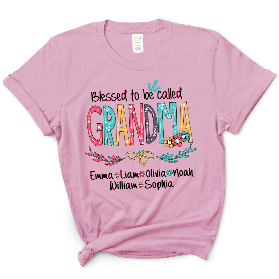 Polyester Ladies Print Pullover Short Sleeves