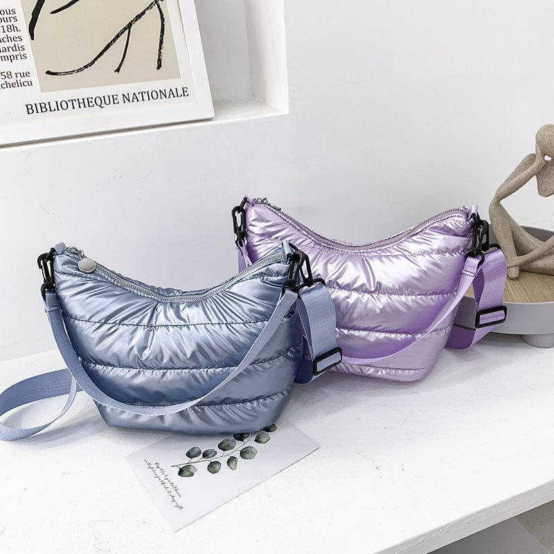 Women's Fashion Feather Single Shoulder Crossbody Bag