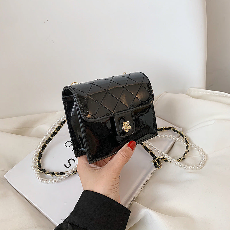 Ny Fashion Messenger Taske Mini Taske Udenlandsk Stil En Skulder Lille Firkantet Taske