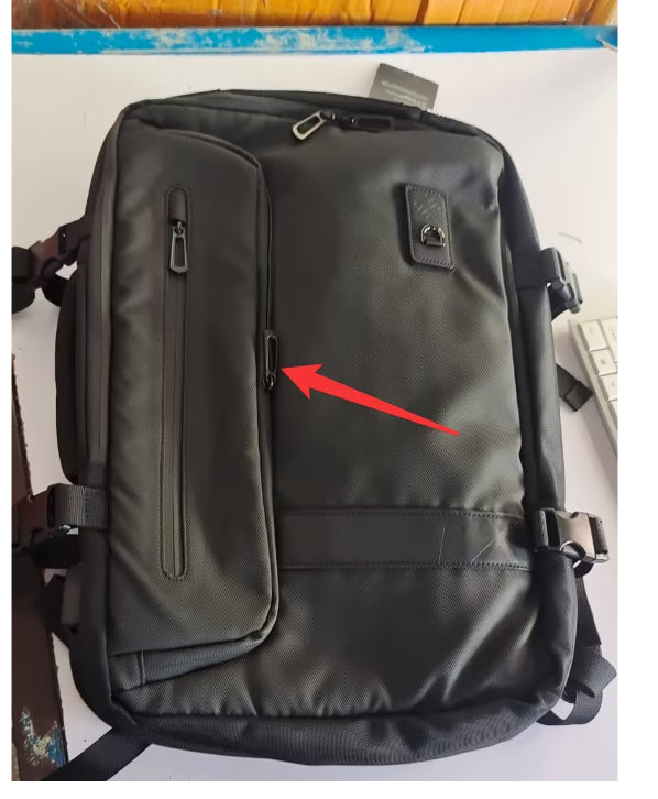 Multi-functional Airbag Backpack Men's Large Capacity