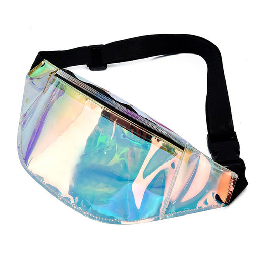 New Colorful Headless Waist Bag Transparent TPU Fashion Shoulder Satchel Chest Bag