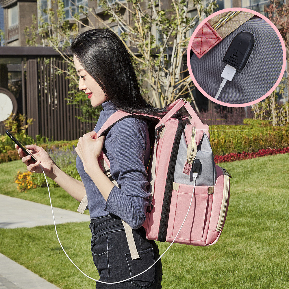 Multi-purpose Large-capacity Mother-baby Backpack