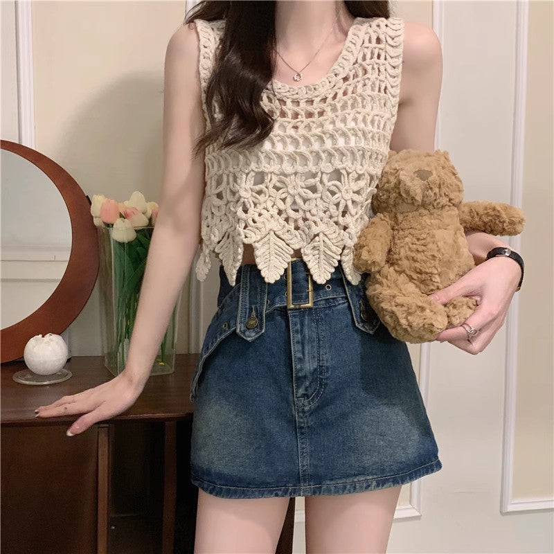 Slimming And Heightening Hot Girl Denim Shorts For Women