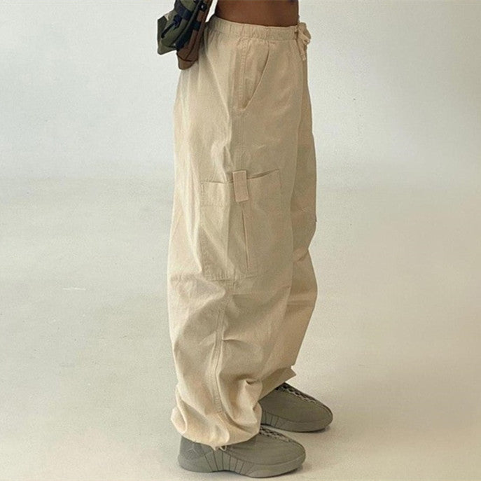 Women's Wide Leg Loose Overalls Casual Pants