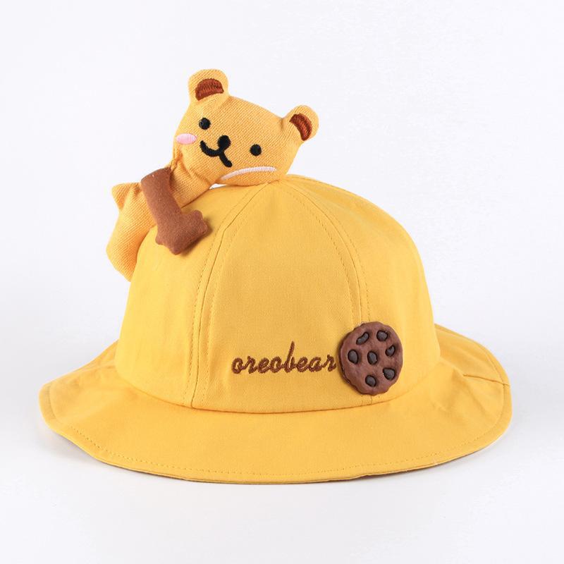 Cute Girl Sunshade Sun Protection Pot Korean Travel Children's Hat